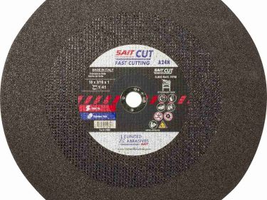 Sait - XA24Q Contaminant-Free/ Stainless Type 27 Depressed Center Grinding Wheel