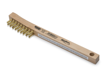 Lincoln Electric 2 x 9 Row Brass Wire Brush