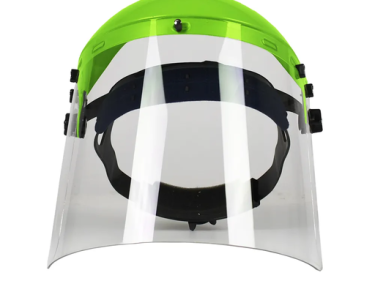 Forney Command PRO Grinding Shield Assembly with Ratchet Headgear, Clear
