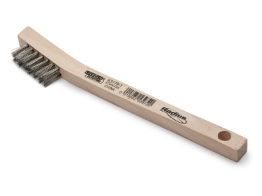 Lincoln Electric 3 x 7 Row Stainless Steel Wire Brush