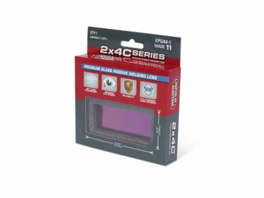 Lincoln Electric 2x4C ® Series Premium Glass Passive Welding Lens - Shade 11