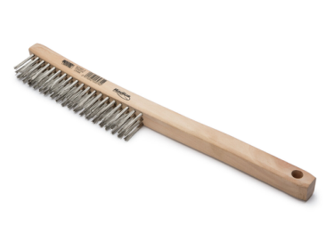 Lincoln Electric 3 x 19 Row Stainless Steel Wire Brush