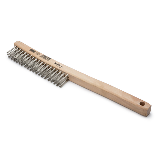 Lincoln Electric 3 x 19 Row Stainless Steel Wire Brush